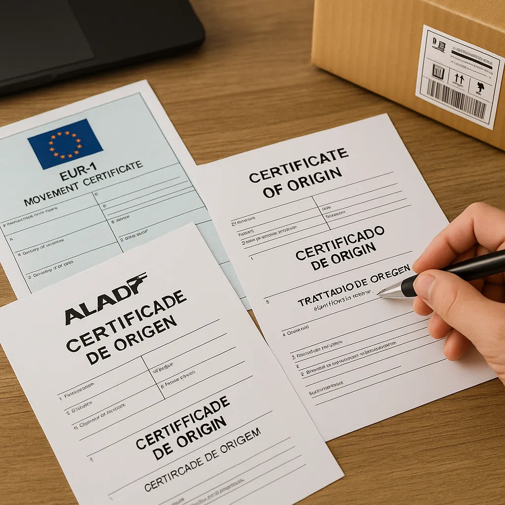 Certificados de Origen para TLC