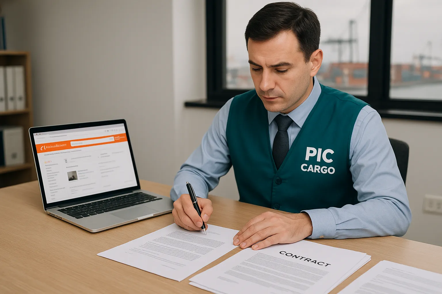 Contrato y documentación oficial para importaciones desde Alibaba