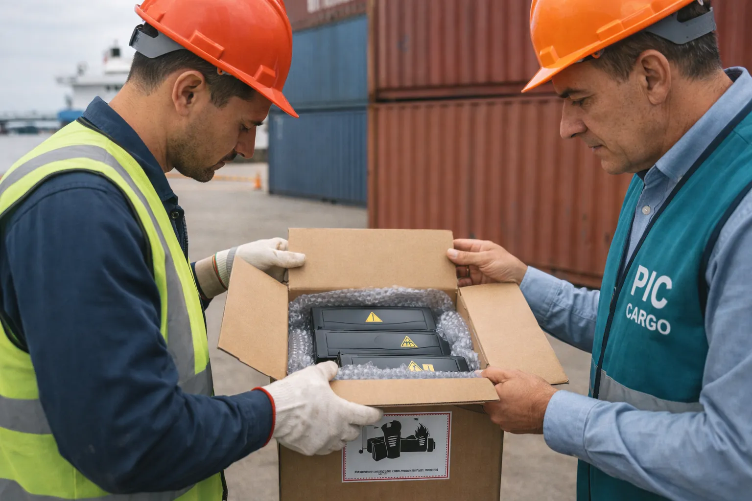 Control y seguimiento de carga sensible en tránsito internacional