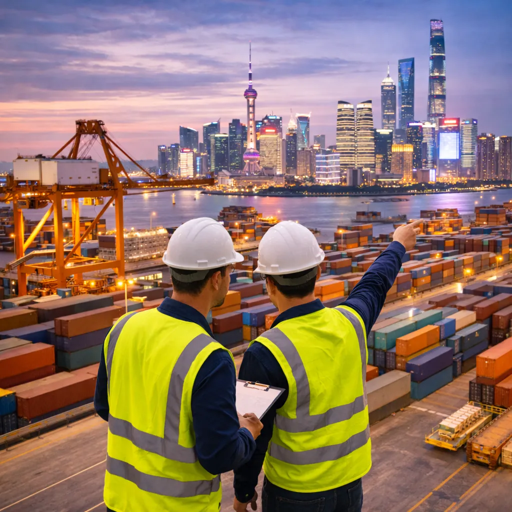 Puerto de Shanghai (referencial)