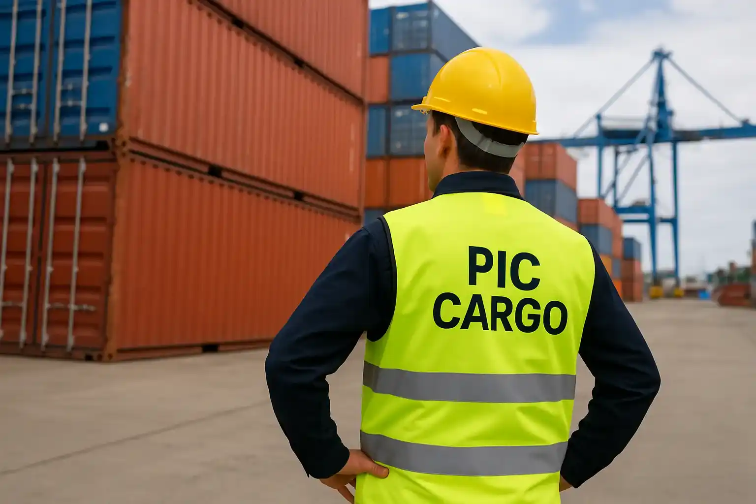 Agente de carga internacional cotizando y reservando transporte