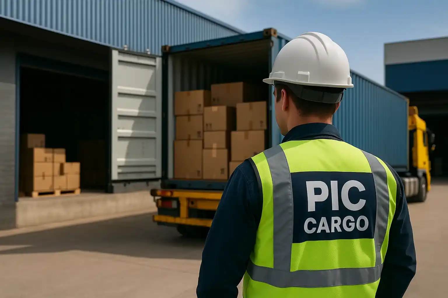 Entrega final de mercancía en almacén de destino