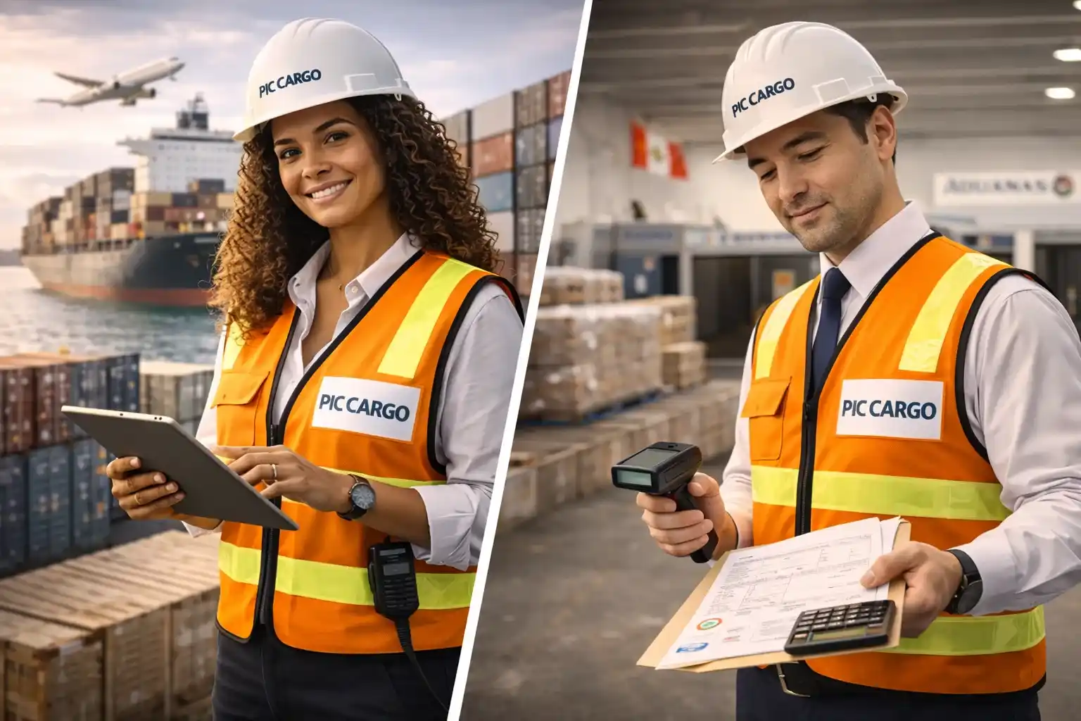 Comparación de roles en importación: agente de carga y agente de aduana