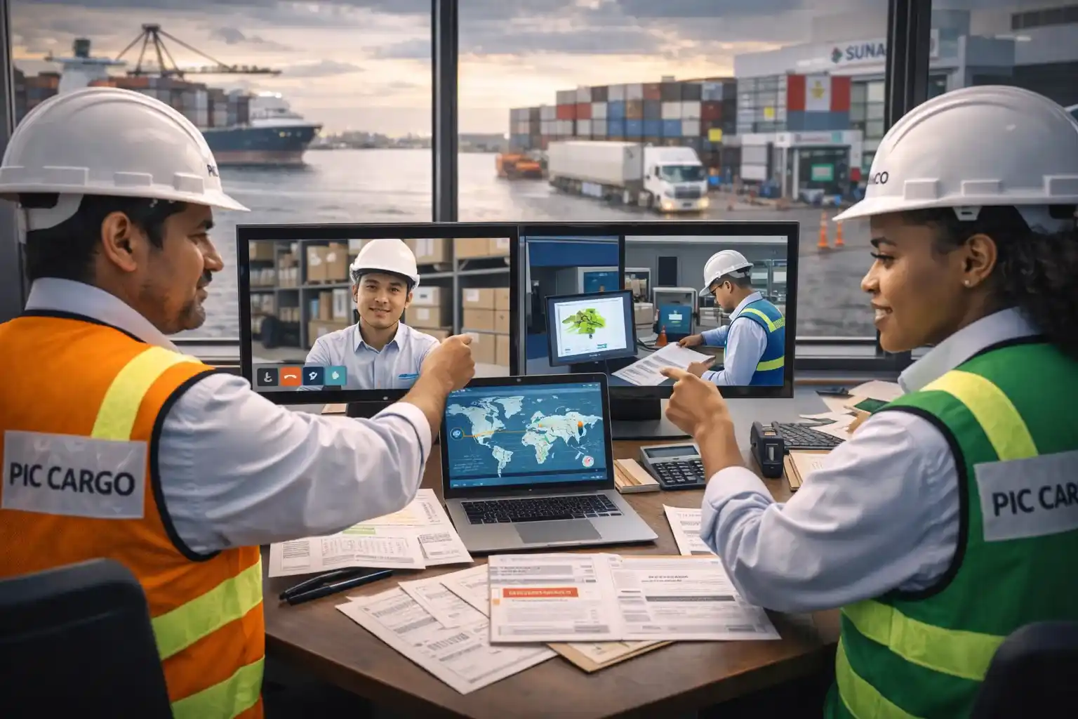 Operación en puerto y coordinación integral