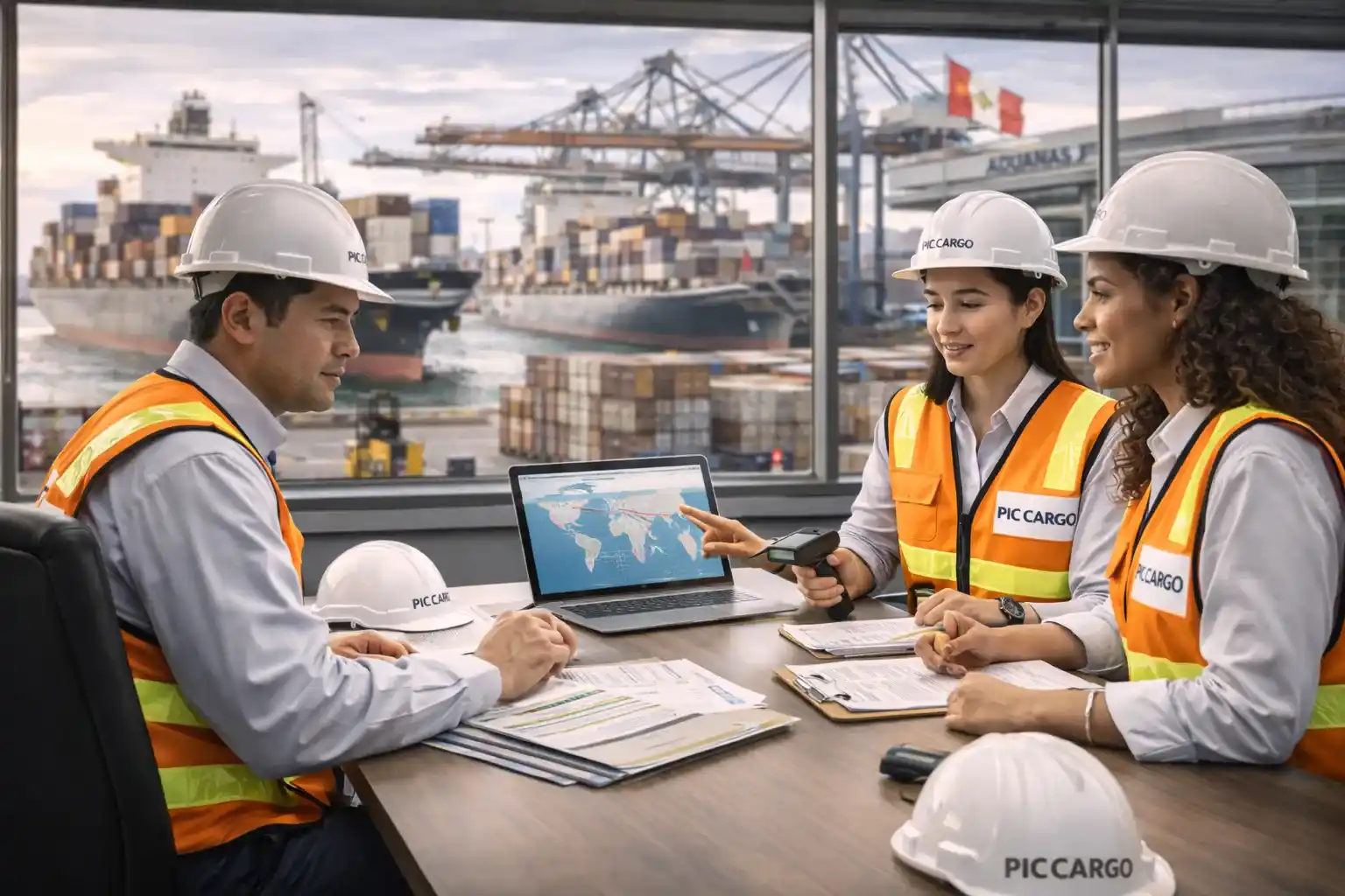 PIC Cargo coordinando importaciones