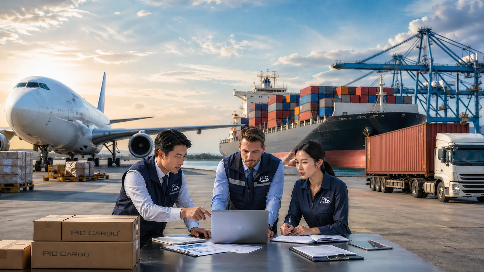 Logística internacional y elección de transporte de importación