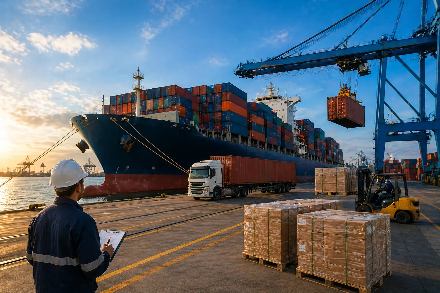 Agencia de carga marítima en Perú