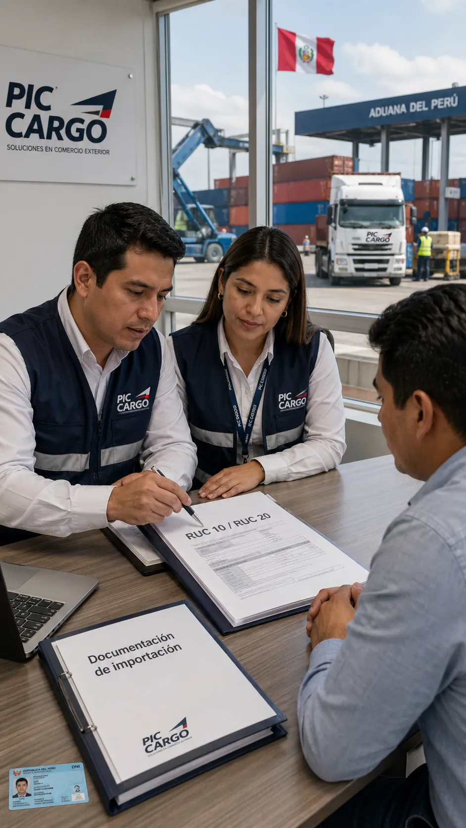 Documentos y gestión formal para importar