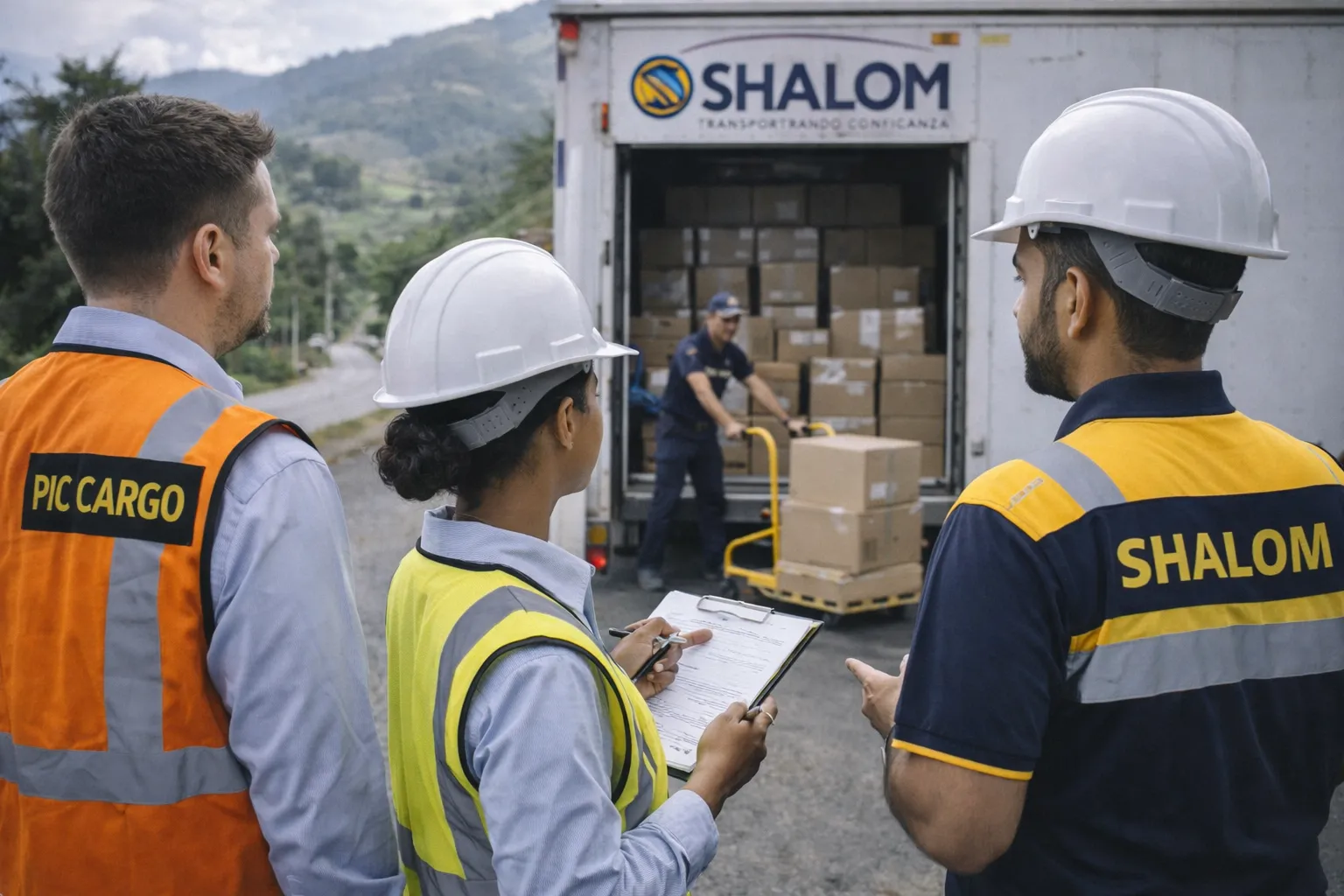 Entrega logística y transporte de mercancía hacia provincias del Perú