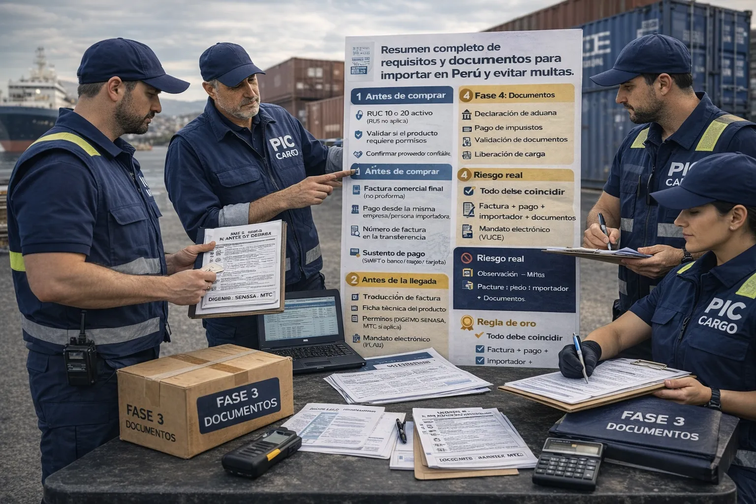 Resumen completo de requisitos para importar en Perú