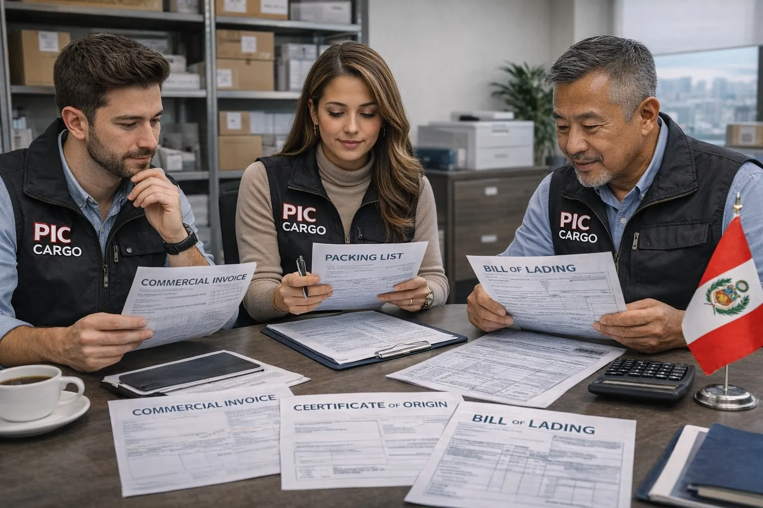 Documentos y requisitos aduaneros en Perú