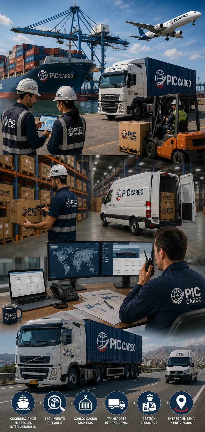Operador logístico internacional para importaciones y exportaciones