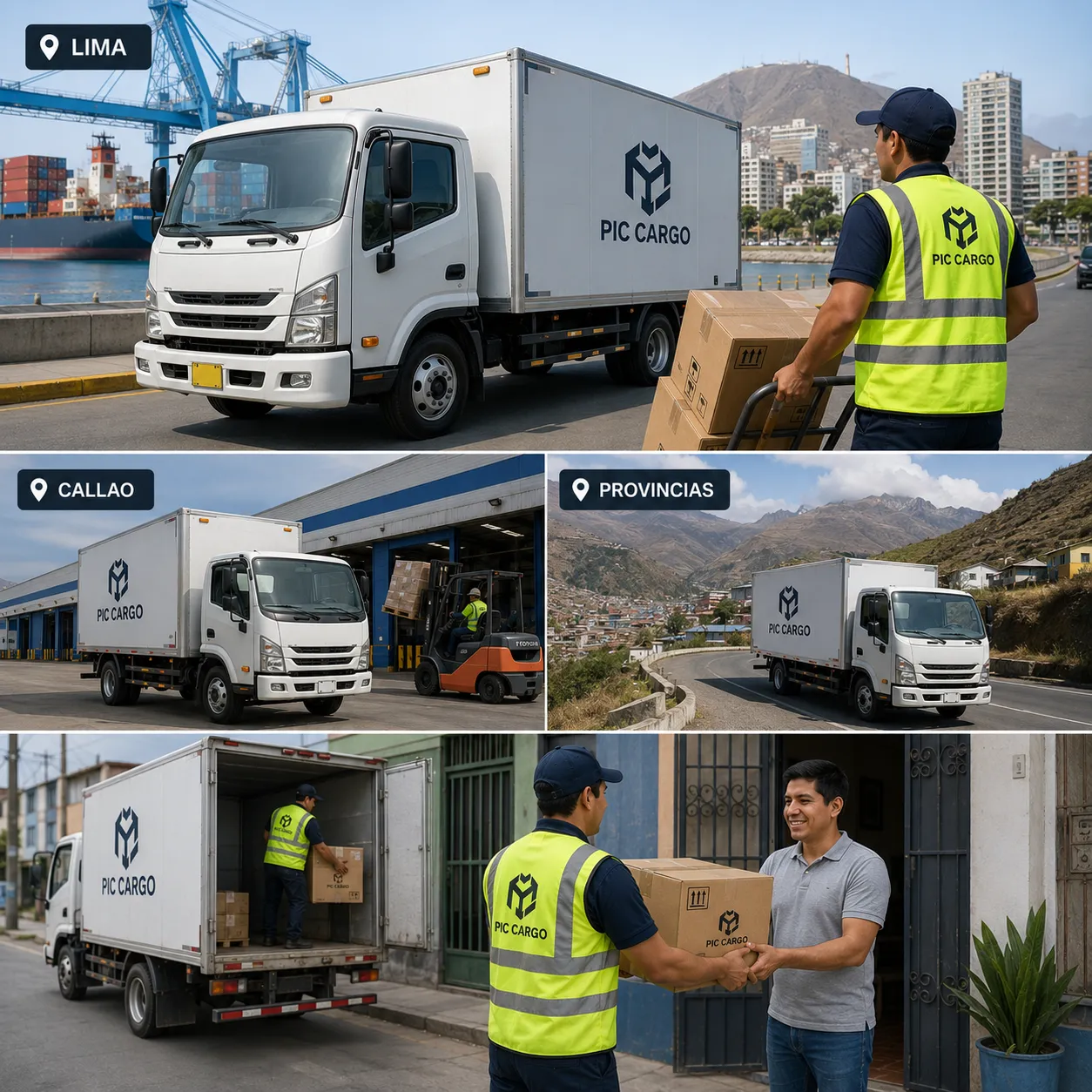 Entregas en Lima, Callao y provincias