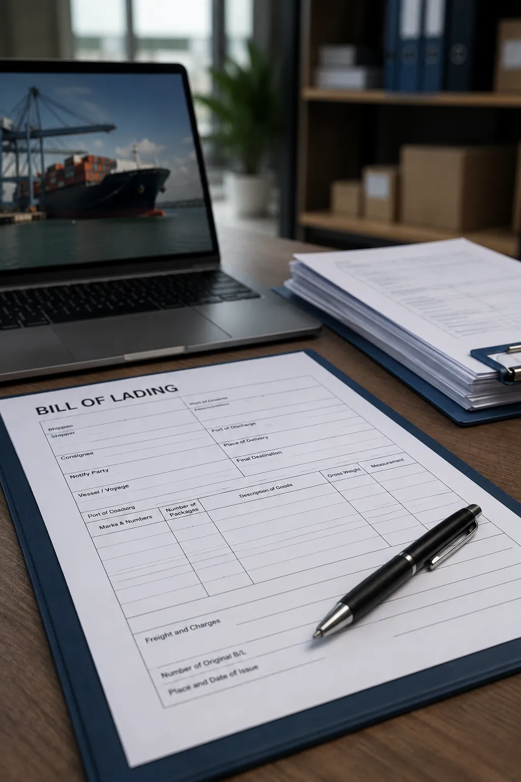 Bill of Lading BL