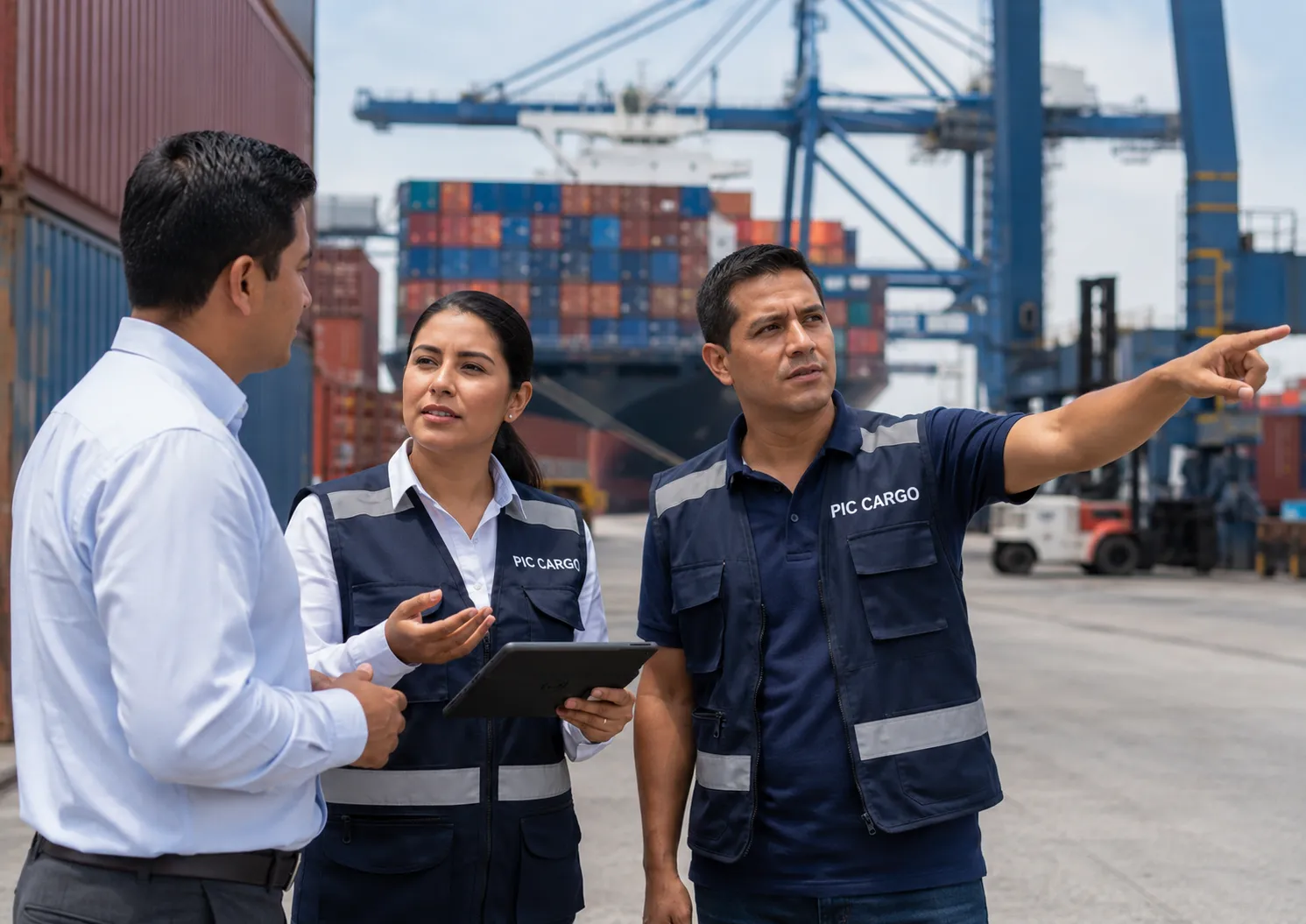 Freight Forwarder en Perú coordinando transporte internacional